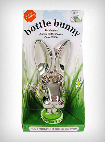 SwankyLuv: Wall Mount Rabbit Bottle Opener | PLASTICLAND